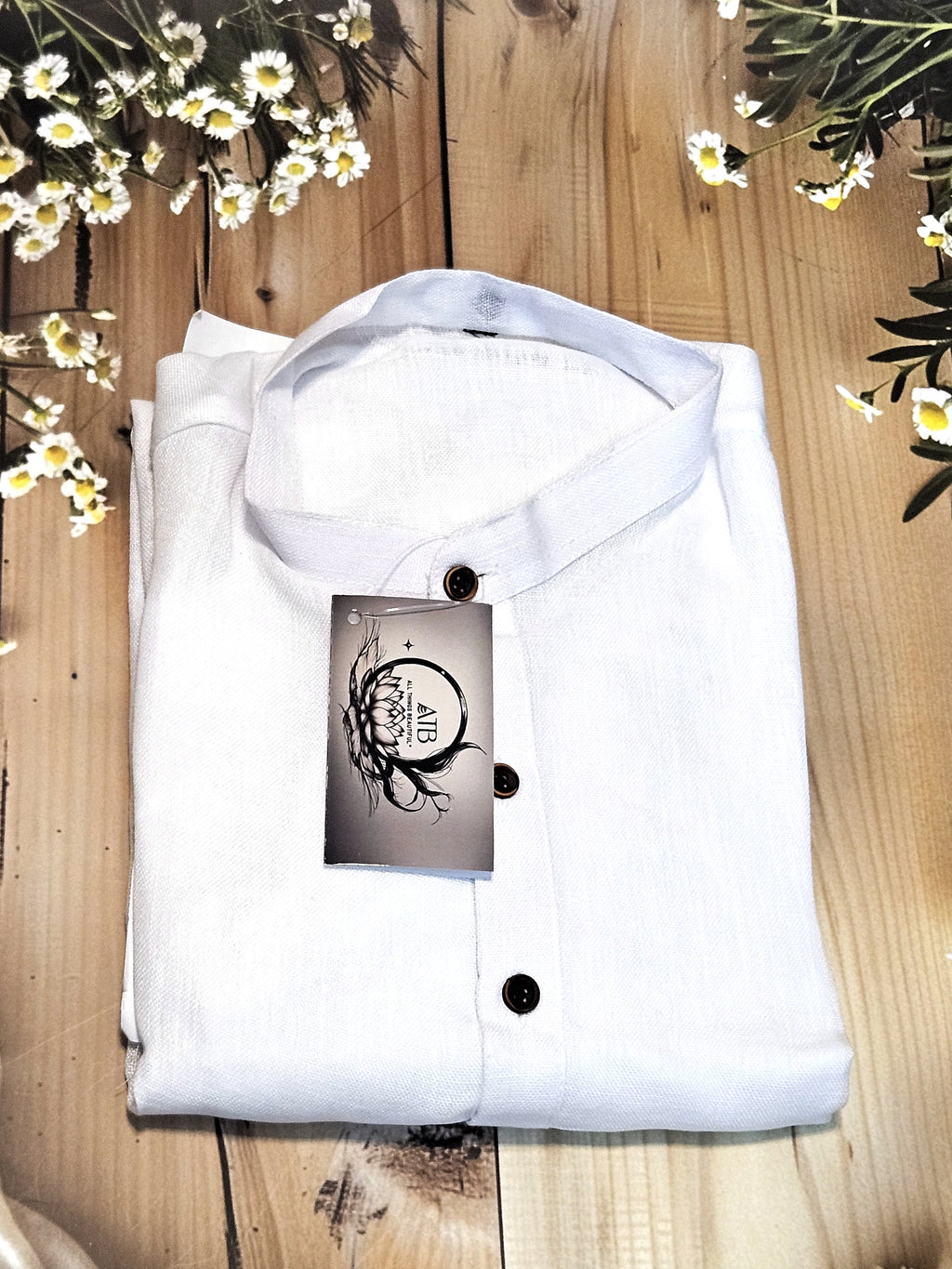 Men's Short Kurta - Full Sleeves - ATB