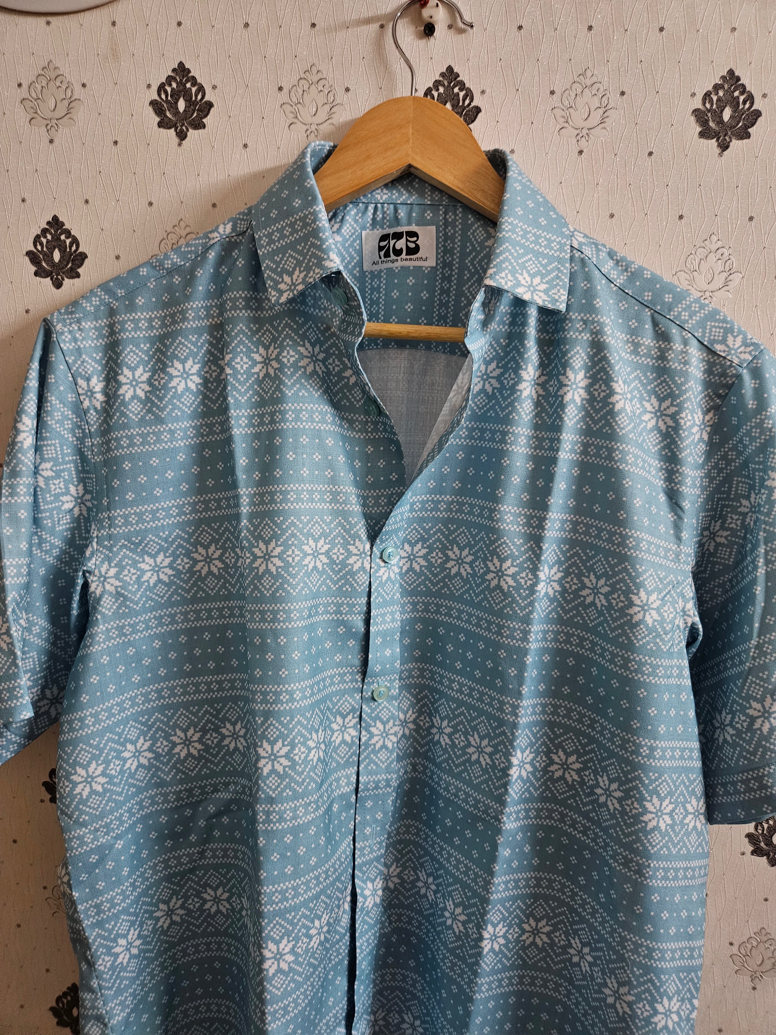 Printed Cotton Shirt - ATB ✨️