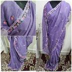 Crushed tissue sarees - ATB ✨️