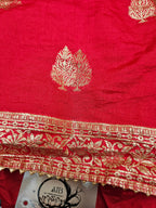 Banarasi Unstitched material - dual shade weaving - ATB ✨️
