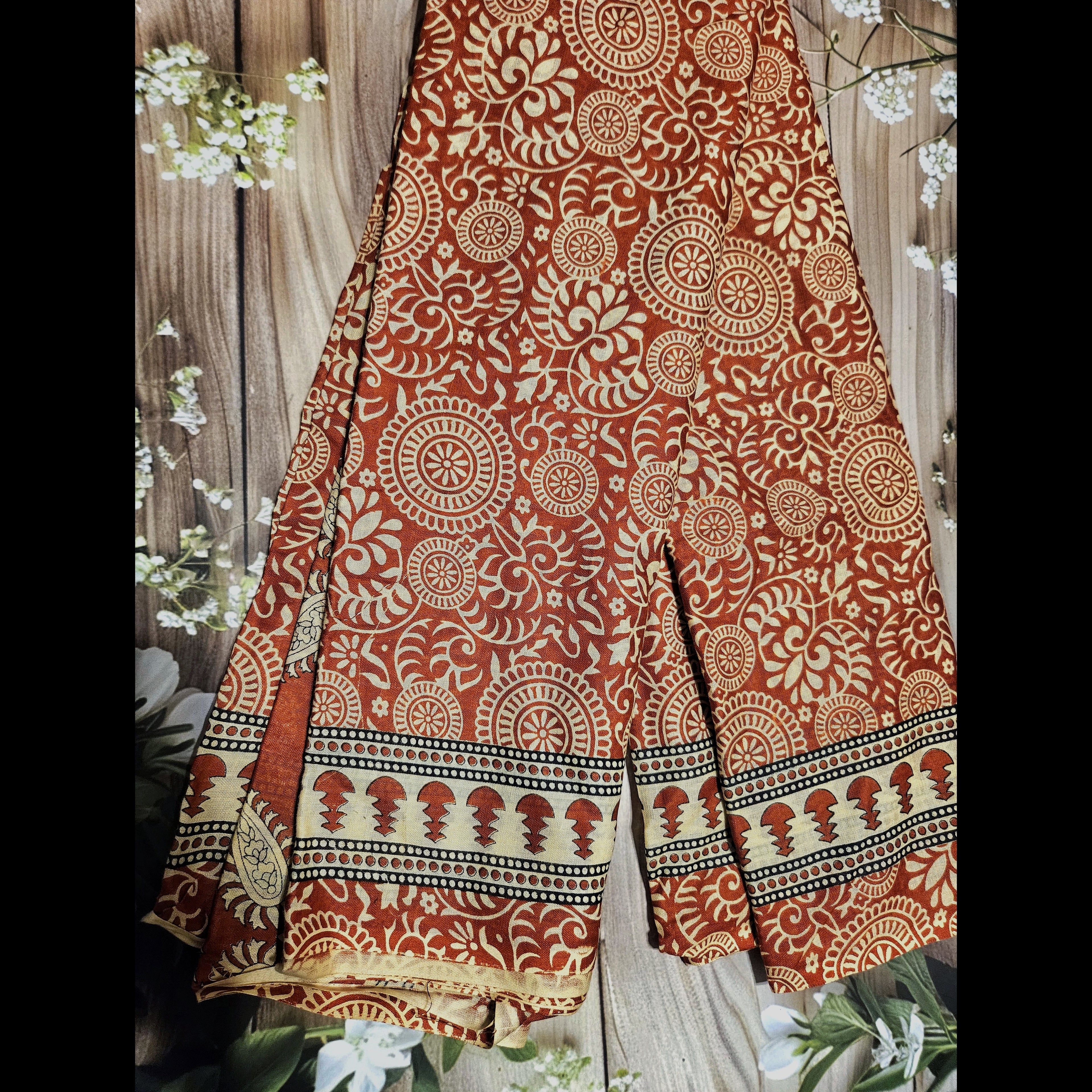 Mul Cotton - Jaipur print Sarees - ATB