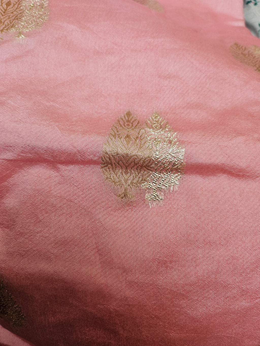 Banarasi Unstitched material - dual shade weaving - ATB ✨️