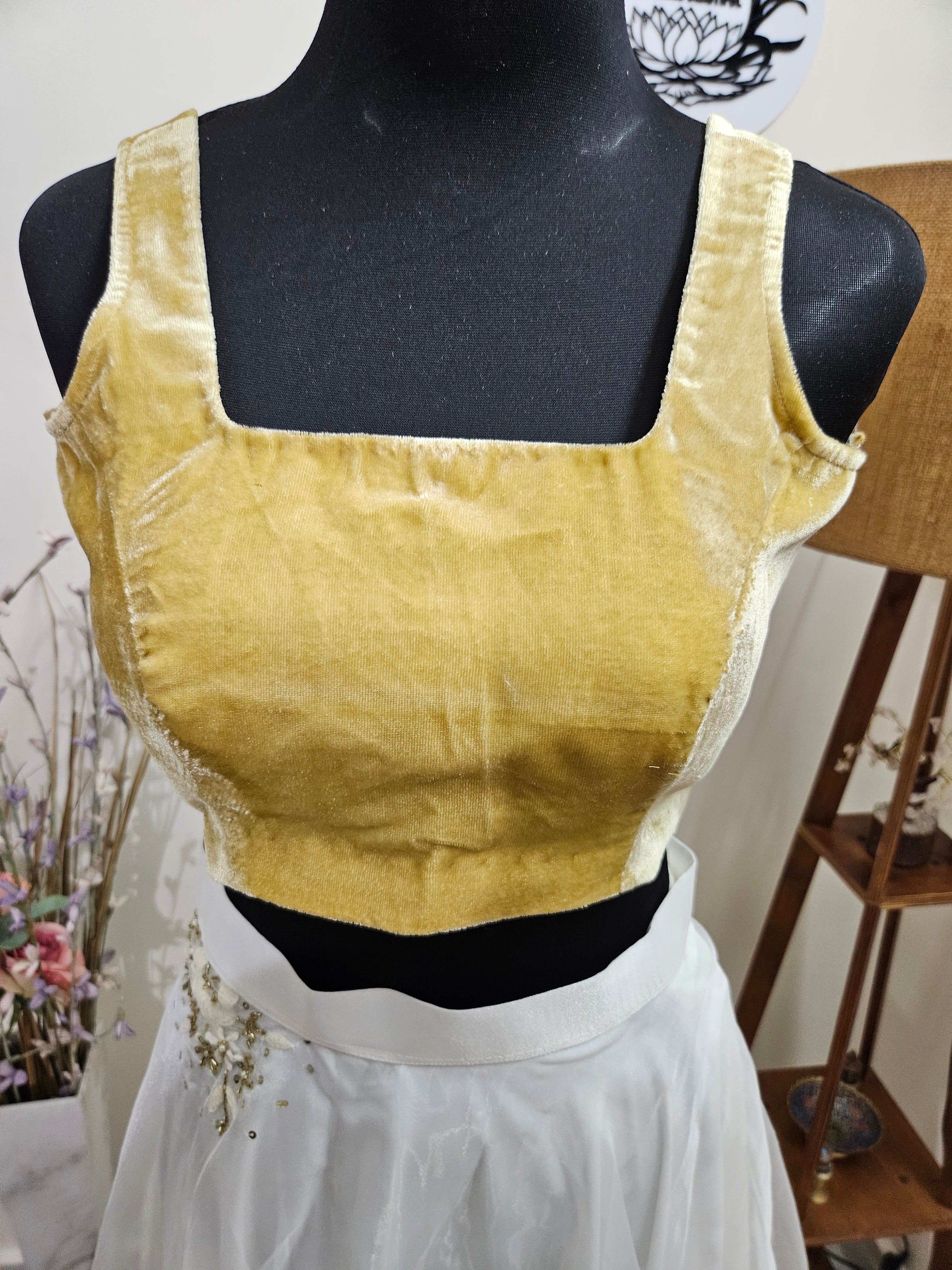 Velvet Readymade Blouse