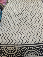 Chanderi cotton with Jaipur Handblock prints