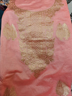 Banarasi Unstitched material - dual shade weaving - ATB ✨️