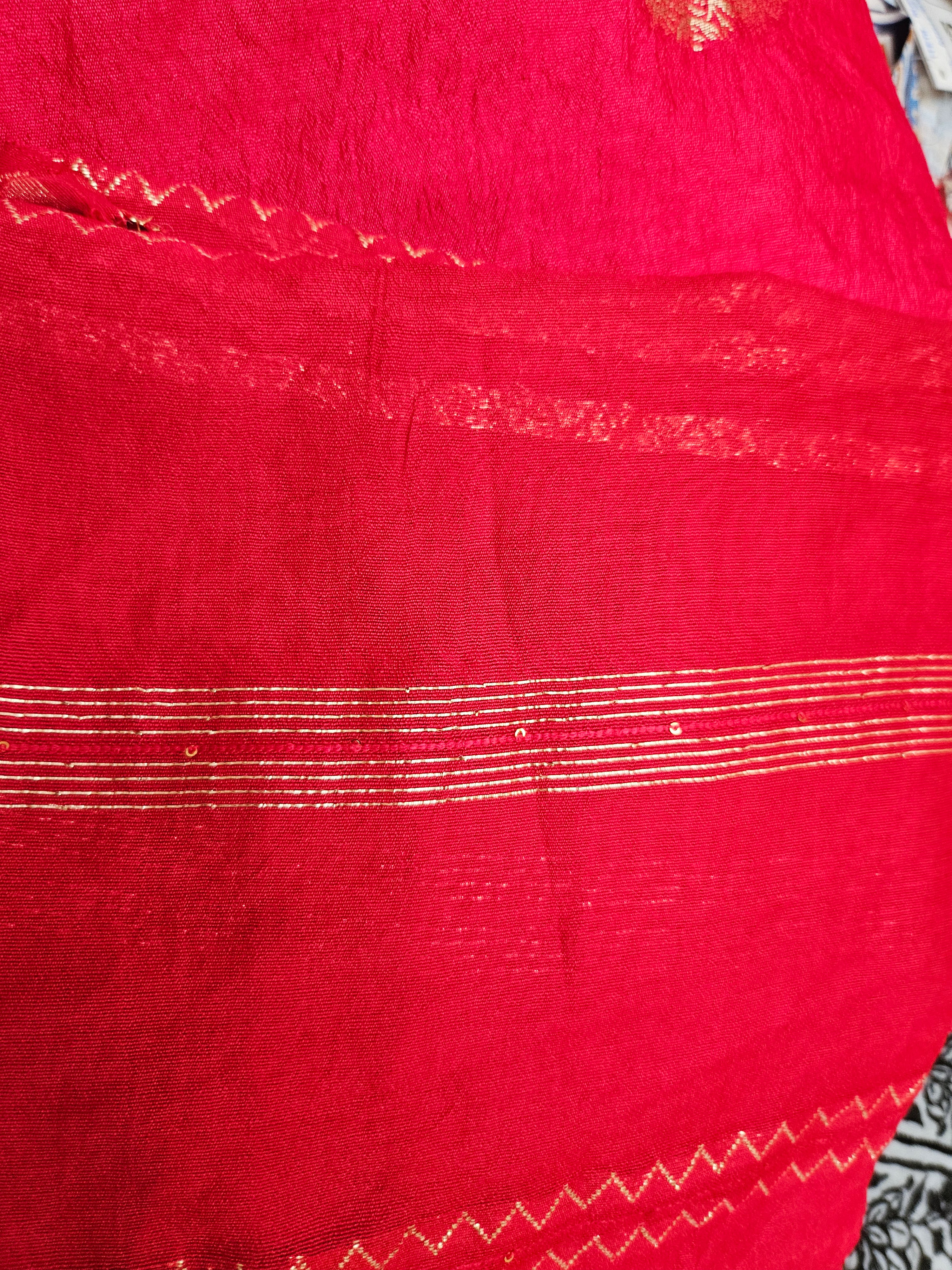 Banarasi Unstitched material - dual shade weaving - ATB ✨️
